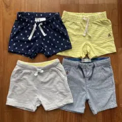 H&M Gap Zara 90サイズ ショートパンツ 4点セット
