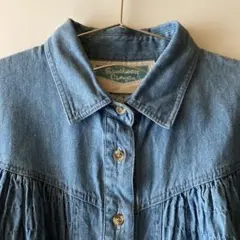 デザイン デニムシャツ US vintage 80s 90sのサムネイル