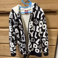 BABY DOLL ロゴプリント　ボアジャケット