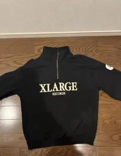 XLARGE ハーフジップ　スウェット　L