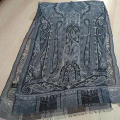 ETRO 100%シルク ペイズリー柄ストール