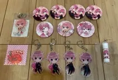 アクリルキーホルダー 缶バッジ　すとぷり さとみ