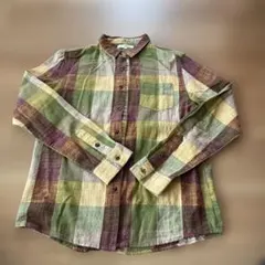 Revo. チェック柄ネルシャツ サイズ2