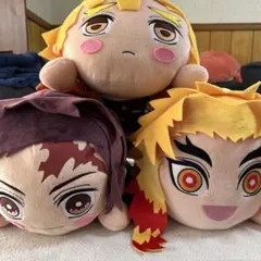 鬼滅の刃 メガジャンボ寝そべりぬいぐるみ 炭治郎 善逸 煉獄杏寿郎