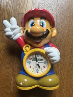 SUPER MARIO WORLD スーパーマリオワールド 目覚まし時計 レトロ