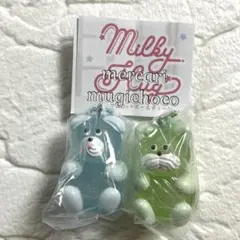 ミルキーハグ　フェイクスイーツ　マスコットボールチェーン★いぬ&ねこ