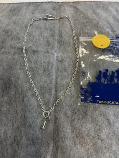 ブルーナボイン　ハンドツイストチェーンネックレス　シルバー