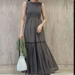 2wayニットコンビコットンボイルワンピース FRAY I.D フレイアイディー