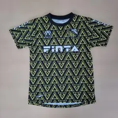 FINTA サッカーシャツ ブラック イエローのサムネイル