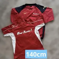 ゴールアシスト　Goal Assist 練習用Tシャツ&ピステセット140cmのサムネイル