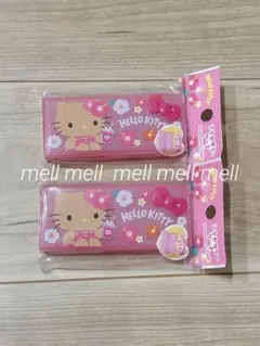 ハローキティ アクセサリーケース ピンク - メルカリ