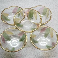 ガラスの里 小鉢5枚