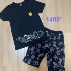 ベビードール ディズニー トイストーリー Tシャツ 半ズボン ブラック