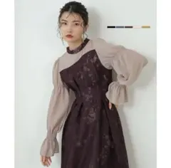 【新品】結婚式　お呼ばれ　ドレス