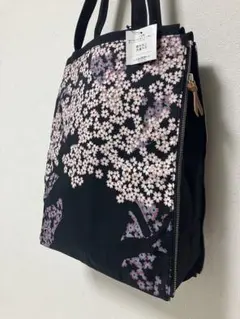 永楽屋　桜の花柄 和装バッグ 手ぬぐい付き　トートバック　エイラクヤ　新品未使用