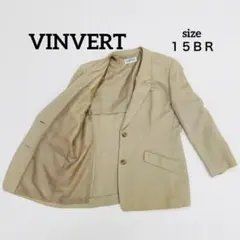 【目玉商品】バンベール VINVERT テーラードジャケット ベージュ １５ＢＲ