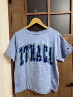 Champion ITHACA Tシャツ ライトブルー レディースLのサムネイル