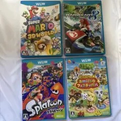 Wii U ゲーム 4本セット