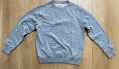 Champion チャンピオン スウェット トレーナー C3-U023 グレーS