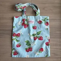 Cath Kidston キャスキッドソン　いちご柄トートバッグ　エコバッグのサムネイル