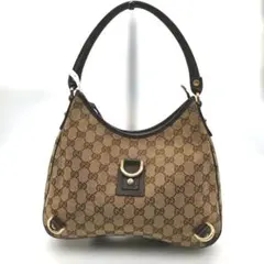 GUCCI グッチ Abbey アビー GGキャンバス ブラウン 茶色 ベージュ GUCCI グッチ Abbey アビー GGキャンバス ブラウン 茶色 ゴールド