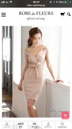 キャバクラ ドレス ROBEdeFLEURS