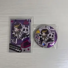 Buddy Mode ランダムチェキ風カード 缶バッジ 闇ノシュウ