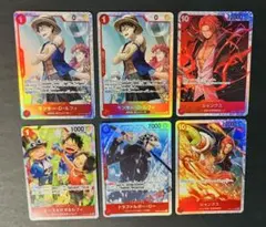 ワンピースカード SR 6枚セット