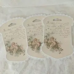 1079 ＊＊ダイカット＊糸巻き台紙 特大 Angel