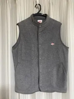 ダントン　クルーネックベスト　フリース　40