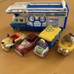 s*y様 Disney Motors PALS TRAMPO 3 ミニカーセット