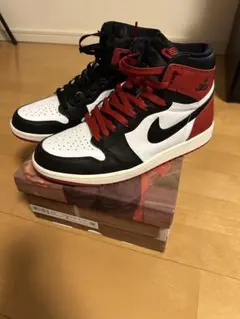 NIKE Air Jordan 1 High OG つま黒　リイマジンド