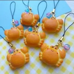 ②まみろぼオリジナルかにぱん☆ストラップ