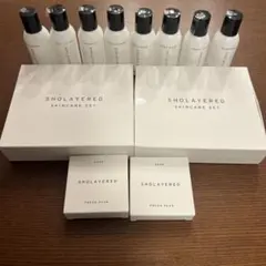 SHOLAYERED スキンケアセット、トライアルセット、ソープ　2人分♡