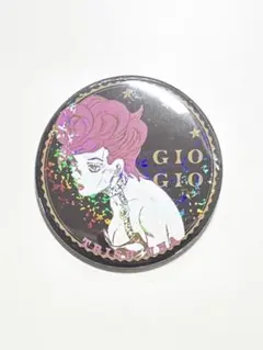 ジョジョの奇妙な冒険　ジョジョワールド　ホログラム缶バッジ　トリッシュ