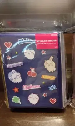 正規品★新作　ちいかわ　シール帳　シールバインダー　デニム