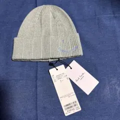 Paul Smith PS HAPPY ニットキャップ 48-52cm グレー
