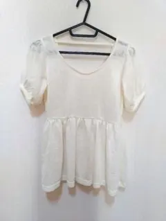 JAYROWhite　ペプラムトップスのサムネイル