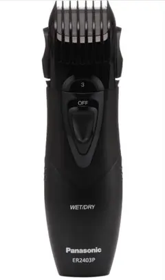 未使用品　パナソニック ヒゲトリマー 黒 ER2403PP-Kのサムネイル