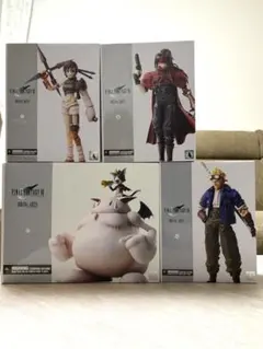 FF7 ブリングアーツ ユフィ ヴィンセント シド ケット・シー 4体セット