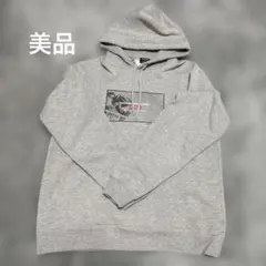 Mark Gonzales × ANTIQUOTES パーカー グレー