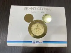 値下げ！　東京ディズニーランド グランドオープニング メダル　記念　コイン