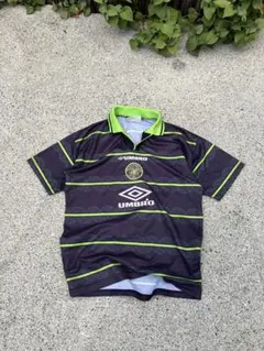 【極上！！】セルティックxアンブロ/umbro/アウェイユニフォーム/XL長袖 セルティックアンブロユニフォームXL 1998-1999 サッカー