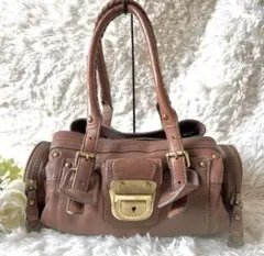 Y2Kハンドバッグ フェアリーグランジ ブラウン ゴール