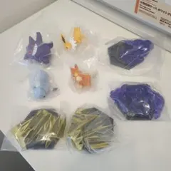 ジオラマコレクト　ゲンガー　パモ　サンダース　ボチ