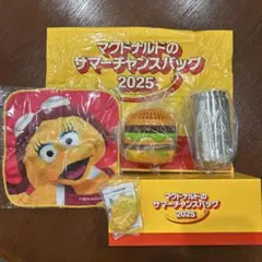 マクドナルド　サマーチャンスバッグ2025 4点セット
