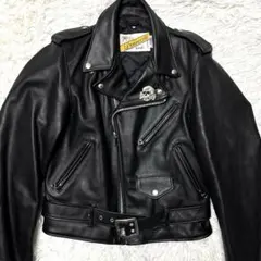 80-90年代ヴィンテージ！極上美品！ショット618ダブルライダース38 SCHOTT 618 ヴィンテージ レザー ダブル ライダース 80s 90s