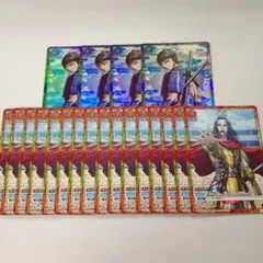 ユニアリ　キングダム　信4枚　嬴政16枚　ユニチケゲットバトル　プロモ