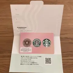 スターバックスカード　サイレンヘリテイジ ピンク　PIN未削り