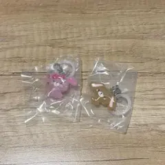 サンリオキャラクターズ ゆるっとめじるしアクセサリー ぼんぼんりぼん、くろうさ